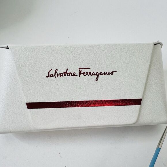 Salvatore Ferragamo SF221 237 Palladium Blue Sunglasses 59-15-140 Gradient - Picture 2 of 10